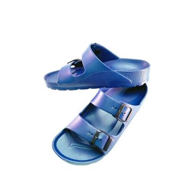 China Fashion Trend Ready To Ship New Fashion House Sandals Birken Style Customized Buckle Thick Flat Bottom Slides Unique Slippers for sale