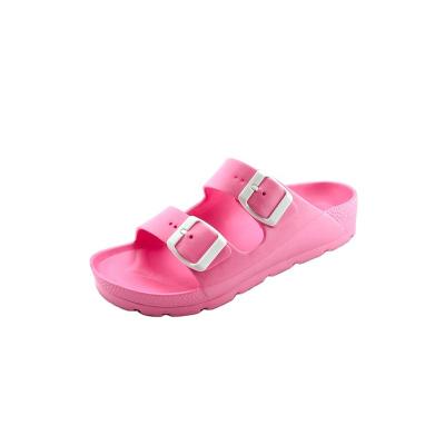 China Unisex Sandals Sandalias Mujer EVA Foam Sole EVA Slipper Summer Fashion Two Straps Massage Style Birken Beach Sandals HOT Injection for sale