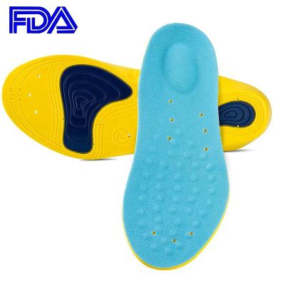 China Reduce Pressure KIDS Sport Insoles Orthotic Fasciitic Arch Support Shoe Plantar Insoles For Sore Feet Relief Massaging Running And Rising for sale