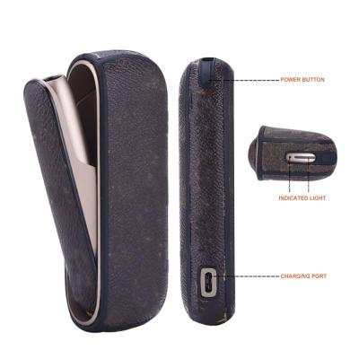 China Protect Device Not To Scratch Hot Selling New Fashion Brand Trending PU Leather Full Protective Case Cover For Iqo s DUO Digital Cigarette 3.0 for sale