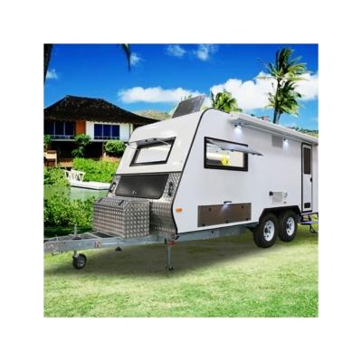 China Professional hot sale eco travel trailer 4X4 offroad trailer caravan camping independent travel suspension camper for sale for sale