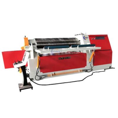 China Steel Plate Stainless Steel Plate Bending Machine with Pre-bending and Support Frame for Large Roll Diameter for sale