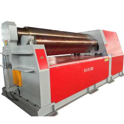 China Steel Sheet Rolling Mill Manufacturer Cnc 4 Roller Plate Rolling Machine For Pressure Vessel for sale