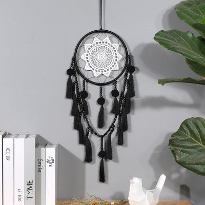 China Kids Decor Boho Tropical Nordic Kids Weaving Craft Metal Dreamy Feather Boho Color Catcher Decoration-Handmade for sale