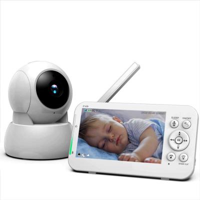 China PAN-TILT 5 inch WIFI wireless digital display lcd monitor night vision maintenance baby bady two way monitor for sale