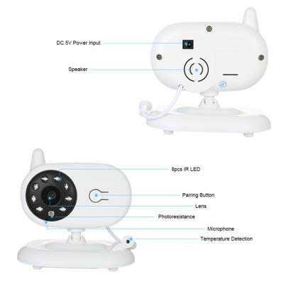 China Professional Baby Babi Monitor Digital Camera Digital Camera 3.5 Inch Music Player and Wireless Pet Monitor for sale