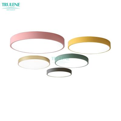 China Modern Indoor Round Led Kitchen Ceiling Lights Cheap Price Led Outdoor Mounting Modern Design Light Chrome Recessed Ceiling Lamp for sale