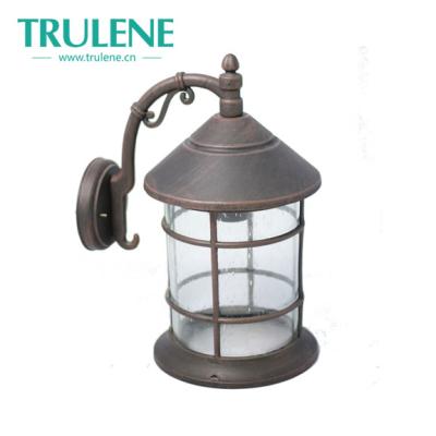 China Hot Sale European Vintage Outdoor Light Side Led Wall Lamp / Antique Water Resistant Garden Led Wall Lamp 220V Led Indoor Wall Lamp for sale