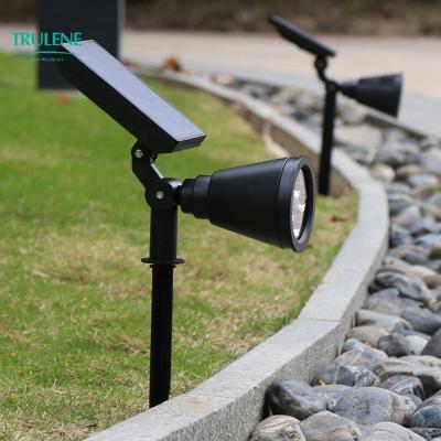 China Outdoor Garden Waterproof Solar Panel Led Lawn Spot Light Cheap Solar Lights Outdoor Yard Wall Lamp Lead ABS Outdoor Lamp Wall Led F10 4 Led Wall Mounted Lamp for sale