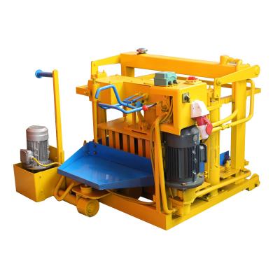 China QMY4-30A manual block making machine concrete block making machine price for sale