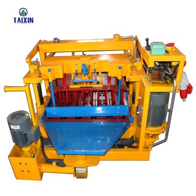 China QTJ4-40B2 second hand block making ,project proposal of machine hollow block making for sale