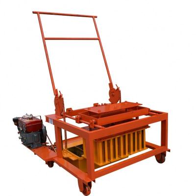 China Professional Cement Interlock Block Production Equipment Mobile Brick Making Machine for sale