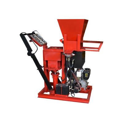 China Eco Brava hand press clay block making machine handmade interlock block machine à venda