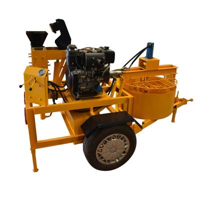 China Diesel block making machine M7MI Super kenya soil cement interlocking brick making machine en venta