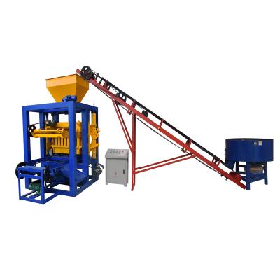 China economic construction small scale semi automatic Brick making machine block machine 4-26 for sale