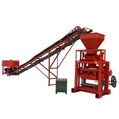 China QTJ4-35 brick making machine concrete block vibro press block machine zu verkaufen