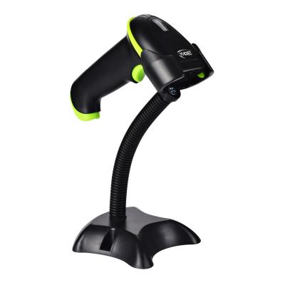 China New Auto Barcode Scanner With Free Stand 1D Auto Laser Scan Barcode Reader Handfree Retail Shop Easy Use A4 Size for sale