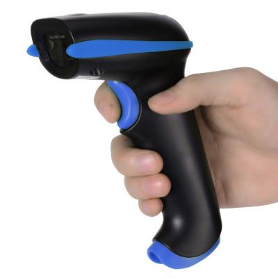 China Hot ABS+PC 2D QR Barcode Scanner USB Wired CMOS Scan Gun Code Reader Sensor Black Yellow Green Colors for sale