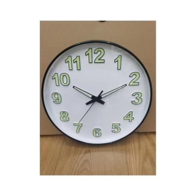 China wholesale price hotel wholesale price circular quartz home antique decoration silent luminous wall clocks for sale