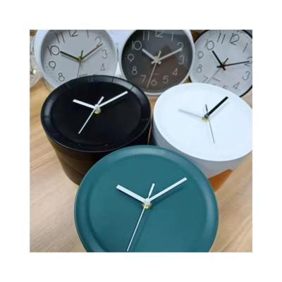 China Antique style wall clock decoration kitchen irregular modern minimalist corner decorated plastic wall clocks for sale