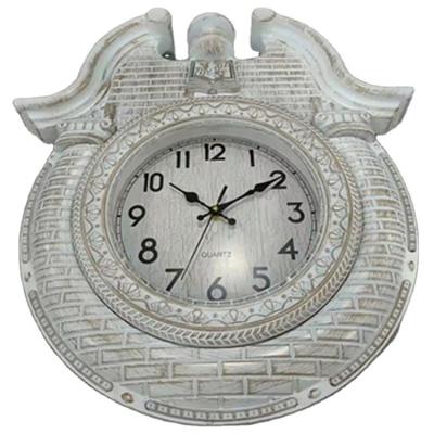 China New Design Nordic Home Living Room Retro Style Large Decorative 3d Antique Style Digital Three-Dimensional Paper Wall Clock for sale