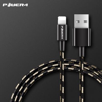 China Wholesale Apple iPhone Ni01B Cables USB A To Lightning Charging Data Cables 1M 2M 3M 3Ft 6Ft Nylon Braided Charger Cable 10Ft For iPhone IOS for sale