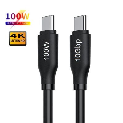 China MP3/MP4 Player G1E 1M 2M USB 3.1 Type-C To Type C PD 100W 20V 5A Support 4K 10Gbps Transfer Speed ​​Fast Charging Data Cable For Sumsang Xiaomi for sale