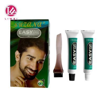 China Easy Coloring Color Crema Para Barba Hair Beard Mustache Color Developer for sale