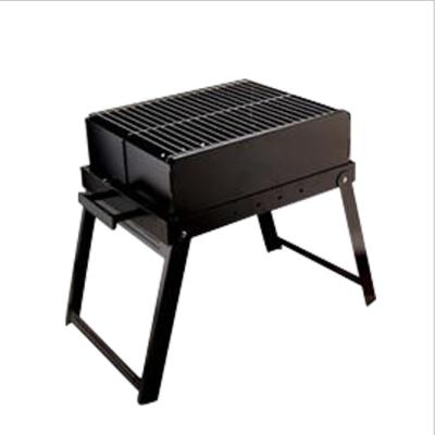 China Easily Assembled Folding Portable Charcoal Grill Suitable Mini Outdoor Smokers Durable Folding Grill New for sale