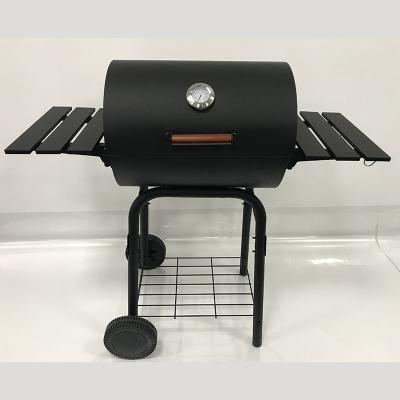 China Easily Assembled Hot Selling Adjustable BBQ Barrel Charcoal Product Popularity Size Barrel Charcoal Barbecue Grill New for sale