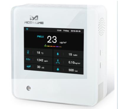 China MCOHome A8-7 Z-Wave 3.5 Inch TFT 7 in 1 Multisensor Air Quality Monitor A8-7 for sale