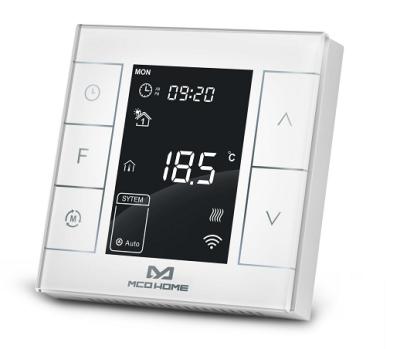 China MCOHOME Zwave Thermostat MH7H-WH/EH Boiler and Electric Floor Heating Thermostat MH7H-WH/EH Water Heating System for sale