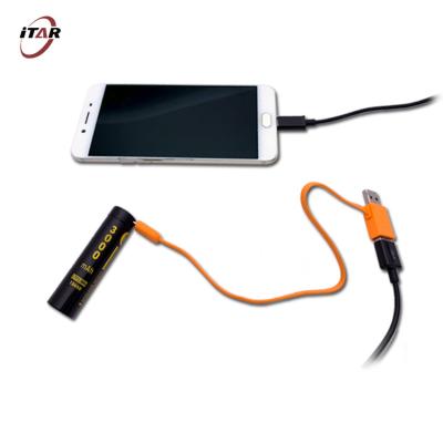 China Fast Charging Li Ion Rechargeable Batteries 2900mAh With USB Type C Port OEM for sale