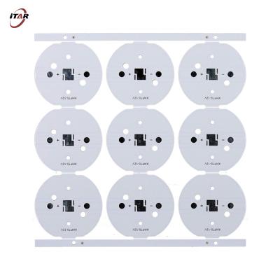 Κίνα πιάτο των οδηγήσεων 19W MCPCB, των οδηγήσεων PCB μπλε μαύρο άσπρο χρώμα συντελεστή πινάκων θερμικό προς πώληση