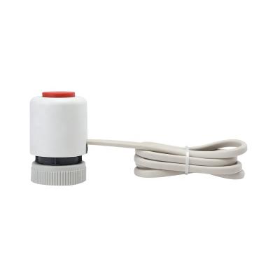 China Modern underfloor heating systems normally water Colsed 230V paraffin actuator for sale