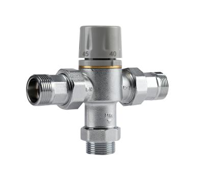 China Dn25 Constant Temperature Adjustable For Home 3 Modern Way Custom Thermostatic Water Valve for sale