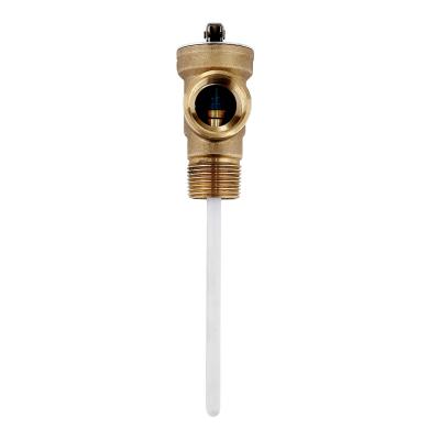 China DN20 Brass Solar Heater General System Temperature And Pressure Relief Valve for sale