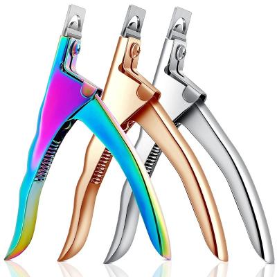 China Finger Logo Manicure Clipper Private Crystal Nail Clipper Nail Tip Cutter With Low MOQ for sale