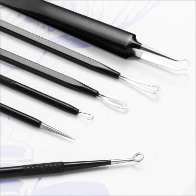 China Beauty Care Stainless Steel Blemish Whitehead Extraction Acne Blackhead Remover Kits for sale