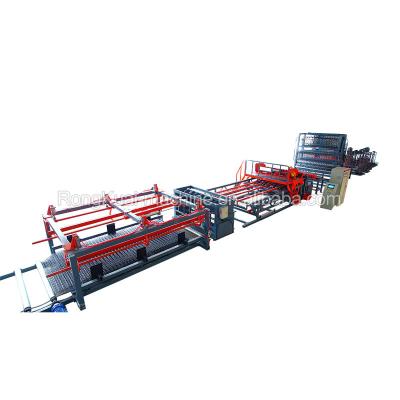 China Building Material Shops Full Automatic Construction Reinforced Steel Rebar Wire Mesh Welding Machine in China for sale