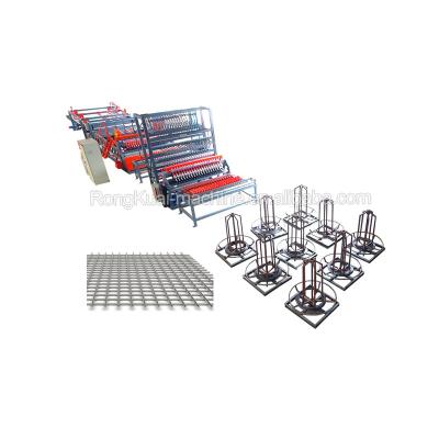 China Building Material Shops Automatic Galvanized Steel Welded Mesh Rebar Welding Machine From China Professional Manufacturer for sale