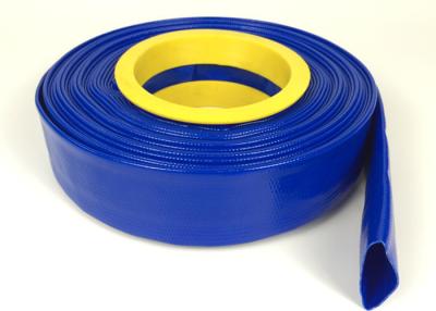 Cina Tubo flessibile blu del PVC Layflat/tubo di plastica per irrigazione agricola in vendita