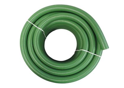 China Spiral Vacuum PVC Suction Hose / Water Pump Suction Hose For Industrial Agriculture for sale