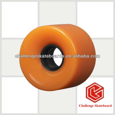 China PU caster 65mm longboard wheels for sale