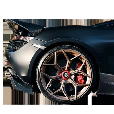 China Aluminum Alloy 6061 18 19 20 21 22 Inch T6 17 Wheel Alloy Custom Forged Car Wheels Forged One Piece for sale