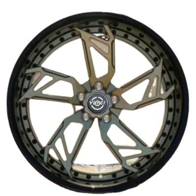 China Aluminum alloy 6061 T6 18inch 19inch 20 inch alloy rims aluminum wheels 5x120 5x112 5x114.3 forged alloy wheels for car rims for sale