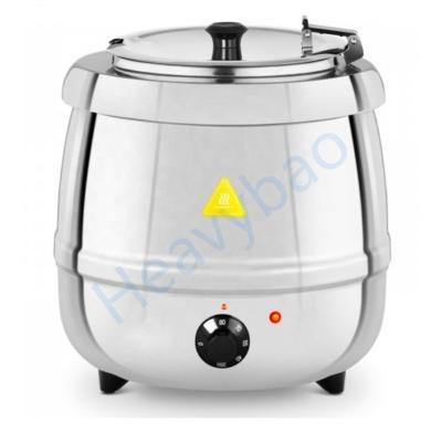 China High Quality Safety l Commercial Kitchen Heavybao Hotel and Restaurant Shake Equipment 10L Stainless Steel Electronic Soup Oven for Heating for sale