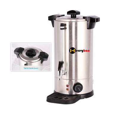 China Keep Hot China Drinking Water Boiler Tea Maker Coffee Boiler Stainless Steel Commercial Electric Water Urn For Hotel for sale