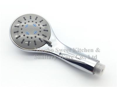 China ABS material chrome plating shower head hand shower set rain shower bathroom accessories for sale