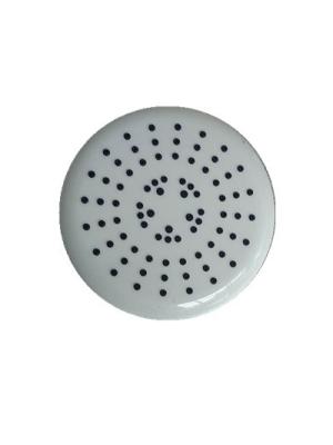 China ABS plastic material round shower head top shower rain shower for sale